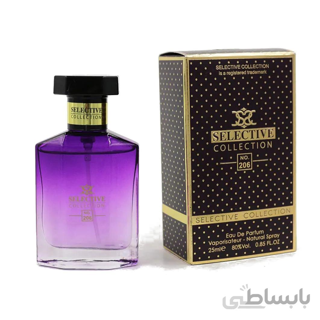 ادوپرفیوم زنانه سلکتیو کالکشن مدل استلا کد 206 حجم 25 میلی لیتر ا Selective Collection STELLA Eau De Parfum 25ml For Women