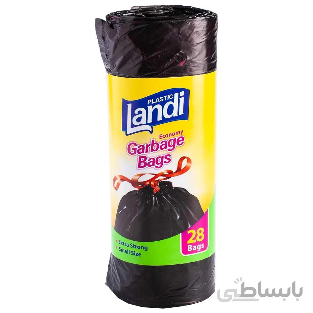 کیسه زباله بنددار اکونومی کوچک ۲۸ لندی – کارتن ۲۴ عددی