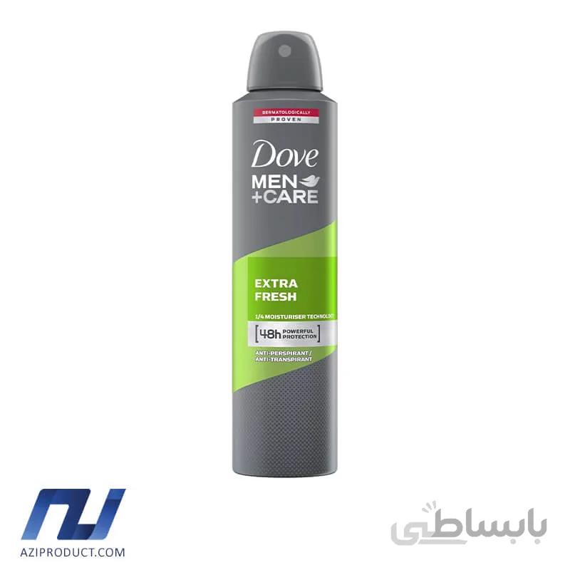 اسپری ضد تعریق اقایان داو مدل Extra Fresh حجم 250 میل