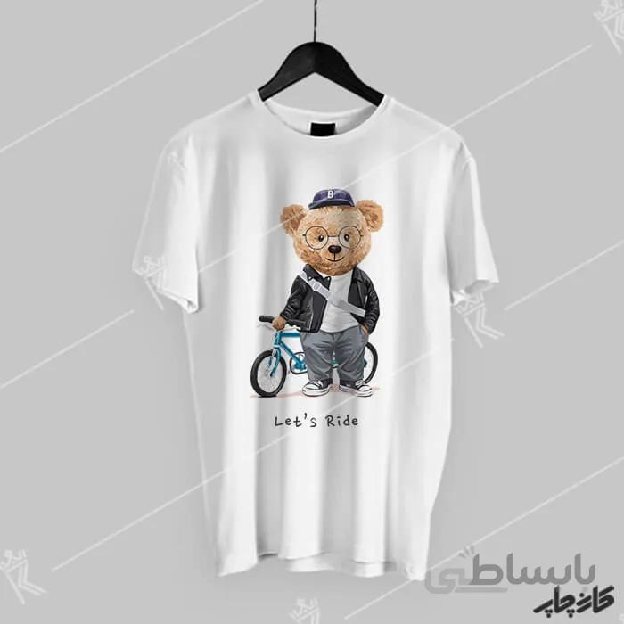 خرید تیشرت تدی دوچرخه سوار پولو