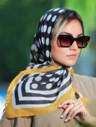 مینی اسکارف نخی