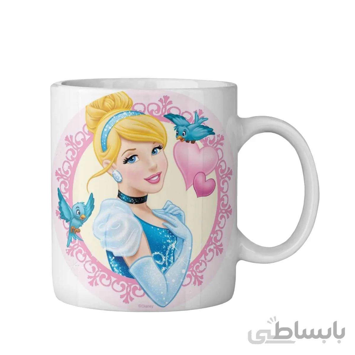 ماگ طرح انیمیشن سیندرلا Cinderella کد KCT10449