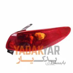 چراغ خطر عقب سمت راست پژو 206 تیپ 6 جمع ساز
