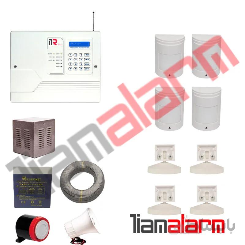 پکیج دزدگیر اماکن با سیم مدل ای تی ار تلفنی I30PR4