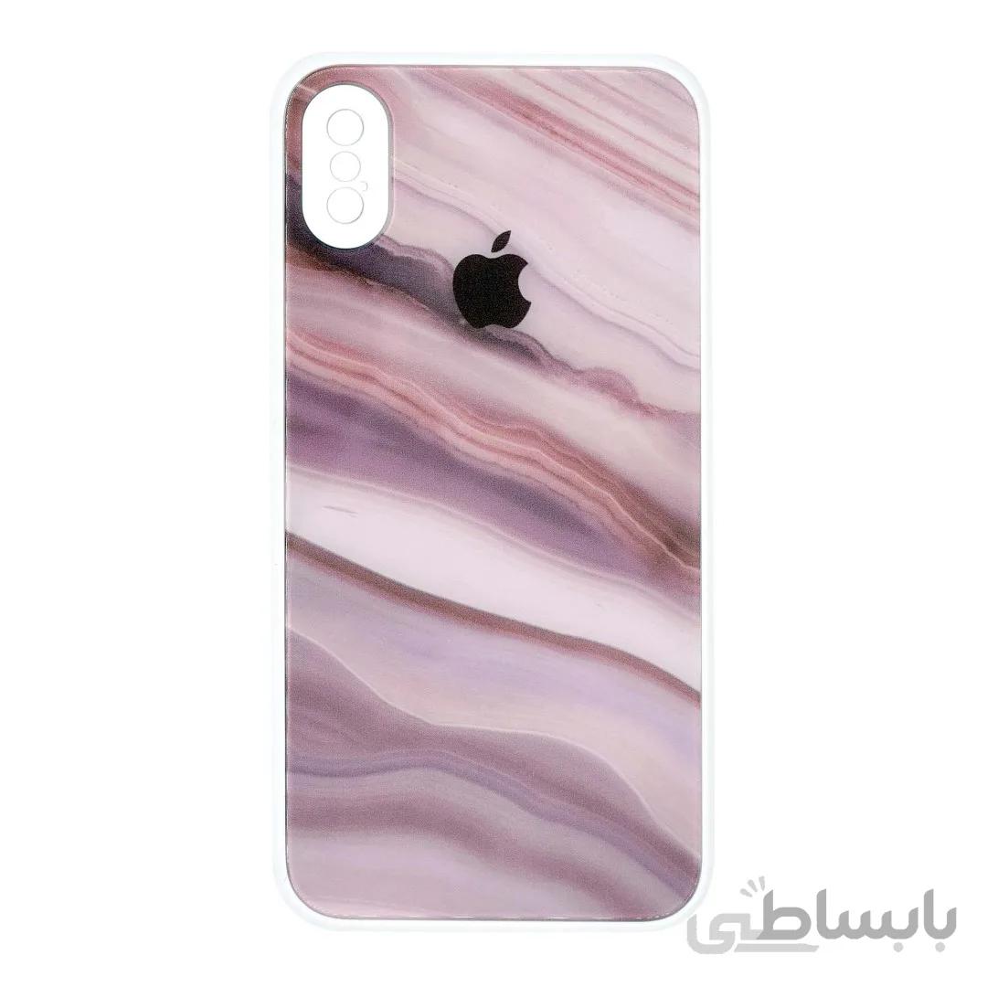 قاب گوشی اپل iPhone X / XS ماربل طرح سنگ مرمر کد MRB-35