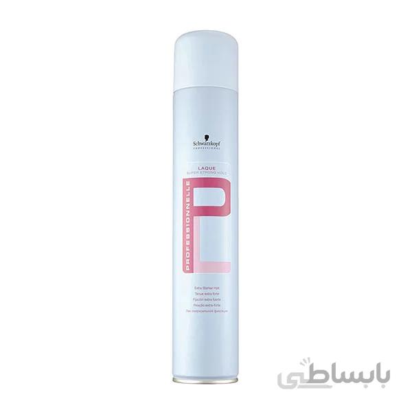 اسپری لاکی مدل Schwarzkopf Laque P حجم 500 میلی لیتر