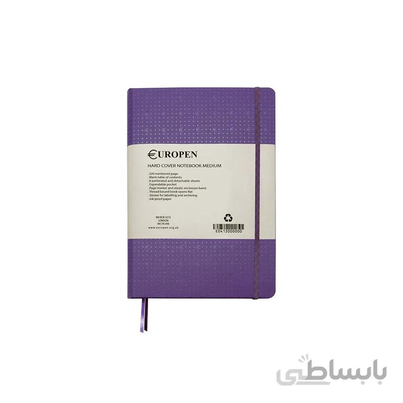 دفتر یوروپن مدل NOTEBOOK SMALL بنفش