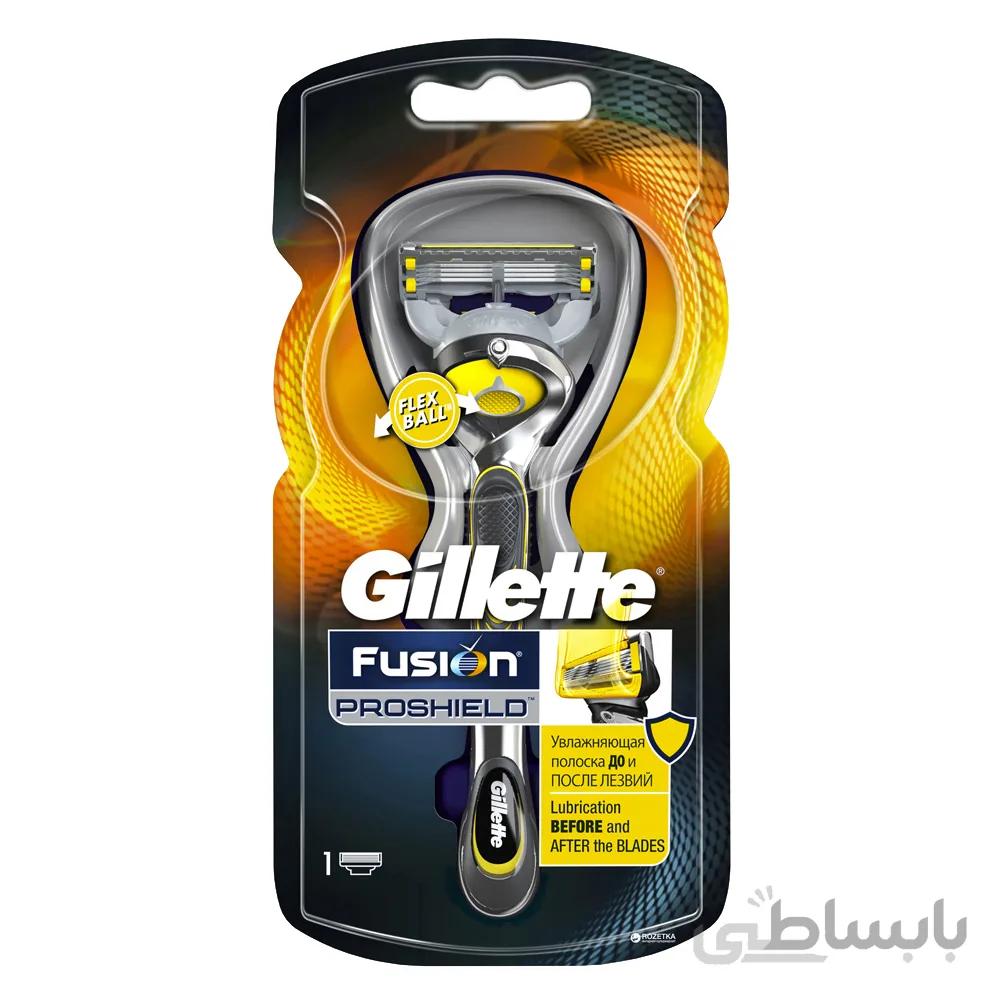خودتراش وکیوم فیوژن پروشیلد ژیلت همراه با هدیه ا Gillette Fusion Proshield Razor