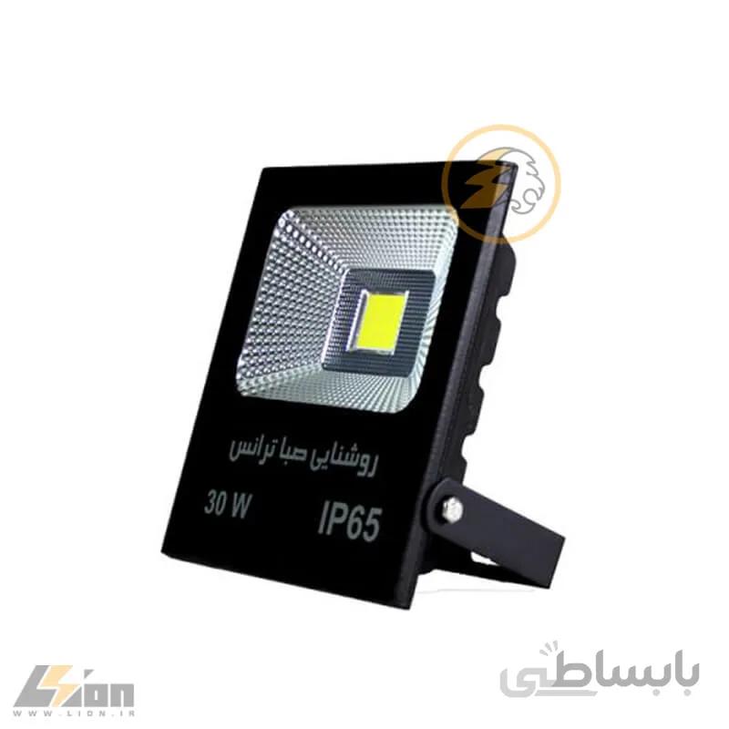 پروژکتور ال ای دی ۳۰ وات تخت سی او بی صبا ترانس