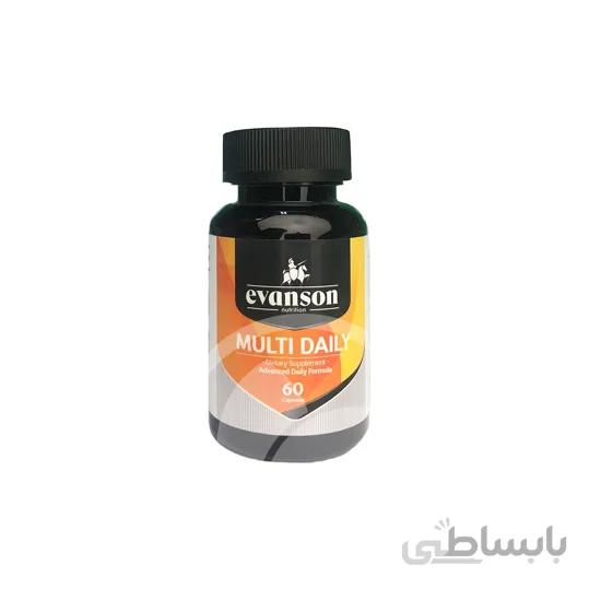 کپسول مولتی دیلی اونسن نوتریشن؛ Evanson Nutrition Multi Daily