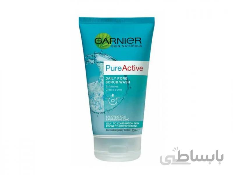 اسکراب و پاک کننده عمیق گارنیر garnier