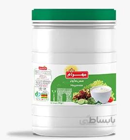 سس دبه ای مایونز مهرام – دبه پرچرب ۸۰۰۰گرم
