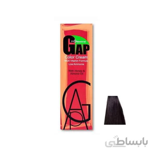 رنگ موی Gap قهوه ای روشن 5/0 ا شناسه کالا: 1011