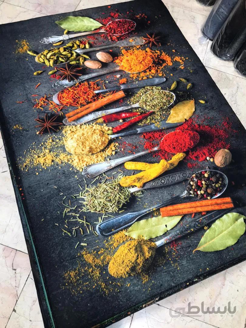 فرش آشپزخانه سه بعدی طرح 4