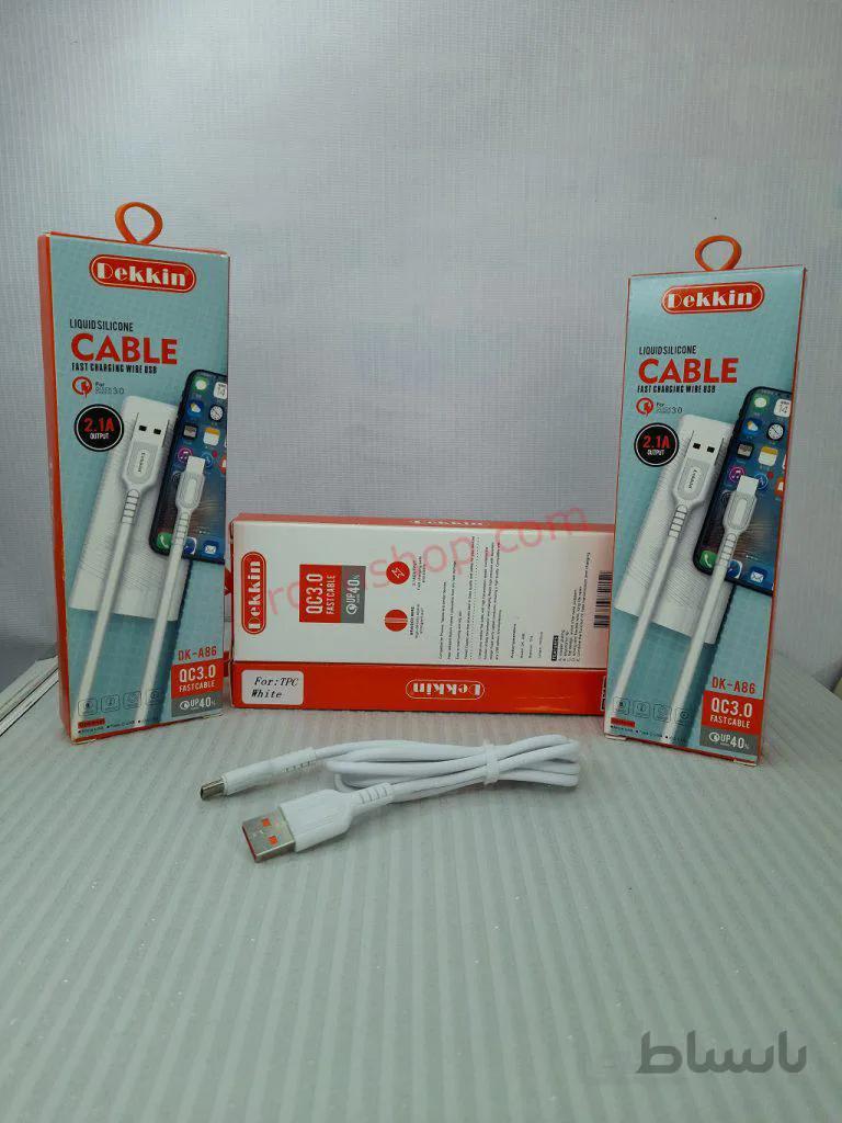 کابل شارژ فست تایپ سی دکین مدل DK-َA86