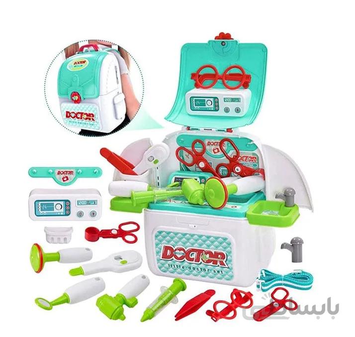 ست اسباب بازی دکتری کوله پشتی مدل 965-008