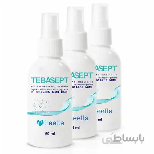 اسپری ضد عفونی کننده طباسپت تریتا tebasept treetta