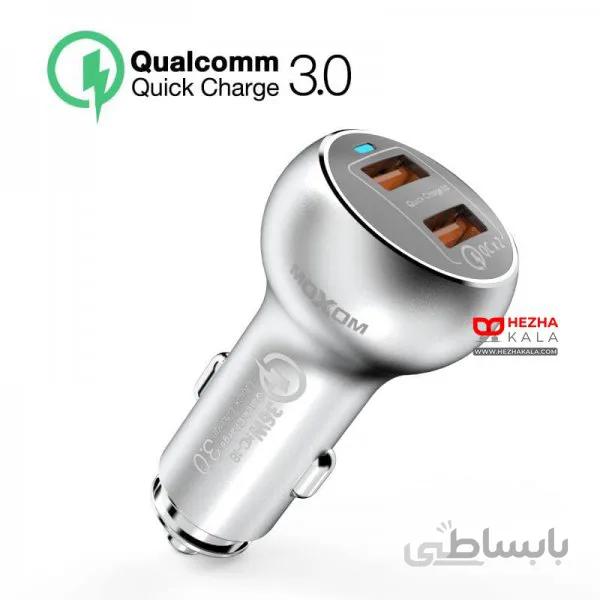 شارژر فندکی برند MOXOM ا Car charger