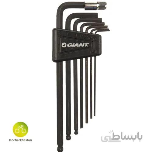 آچار آلن ۸ عددی جاینت GIANT hex key set tool