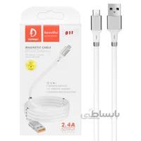 کابل شارژ مگنتی میکرو یو اس بی دنمن مدل D11V