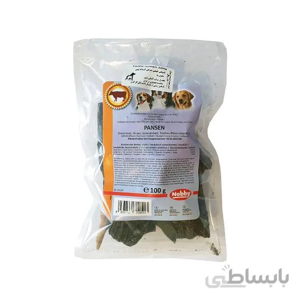 تشویقی سگ نوبی با طعم سیرابی گوساله _ Nobby