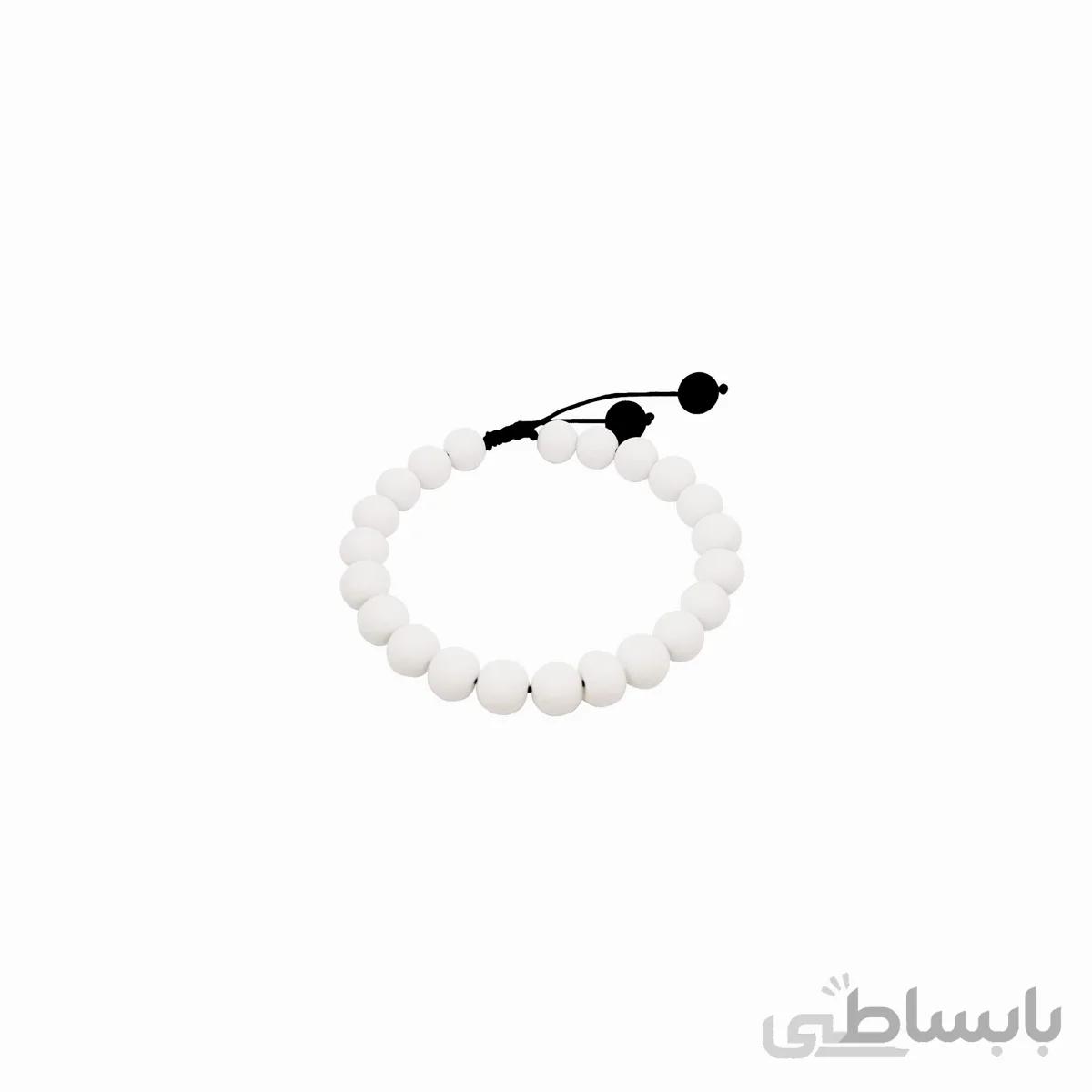 دستبند اونیکس سفید