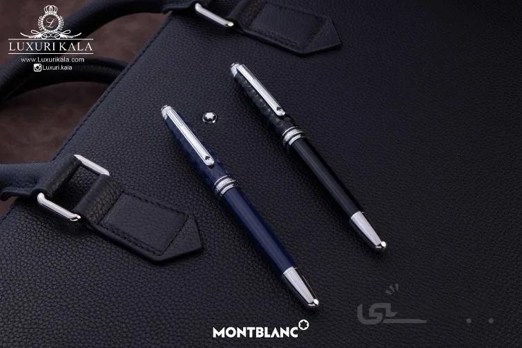 روان نویس مشهور دور دنیا در80روز Mont Blanc ا Mont Blanc Aroun The World In 80 Days RollerBall Pen