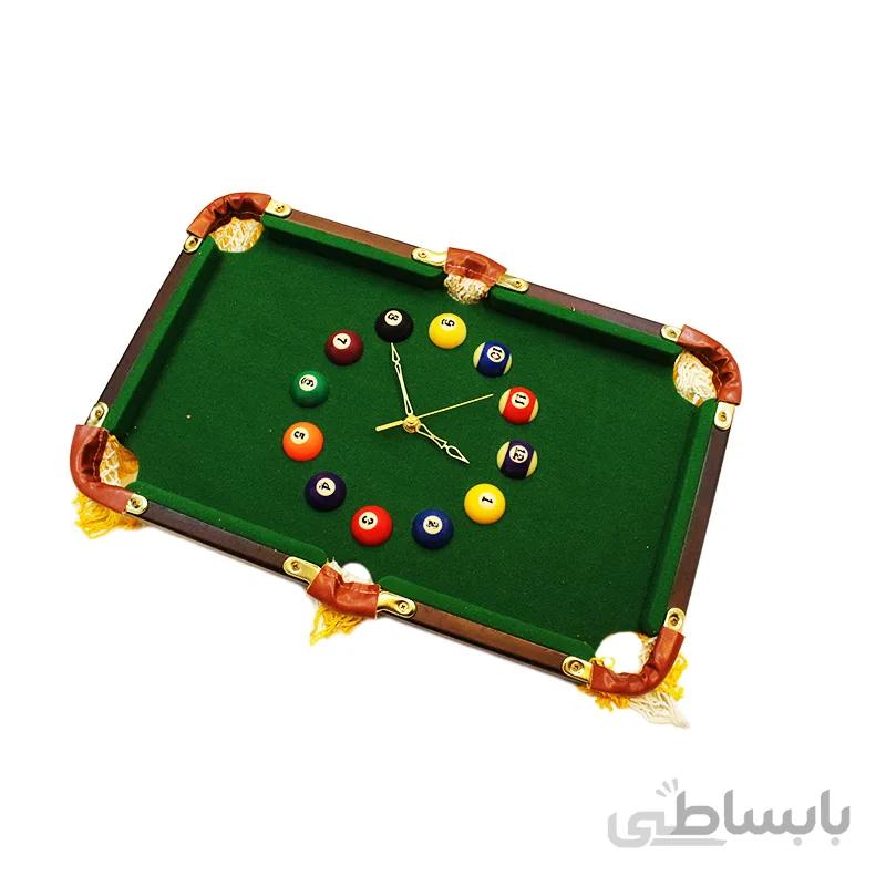 ساعت بیلیارد طرح میز