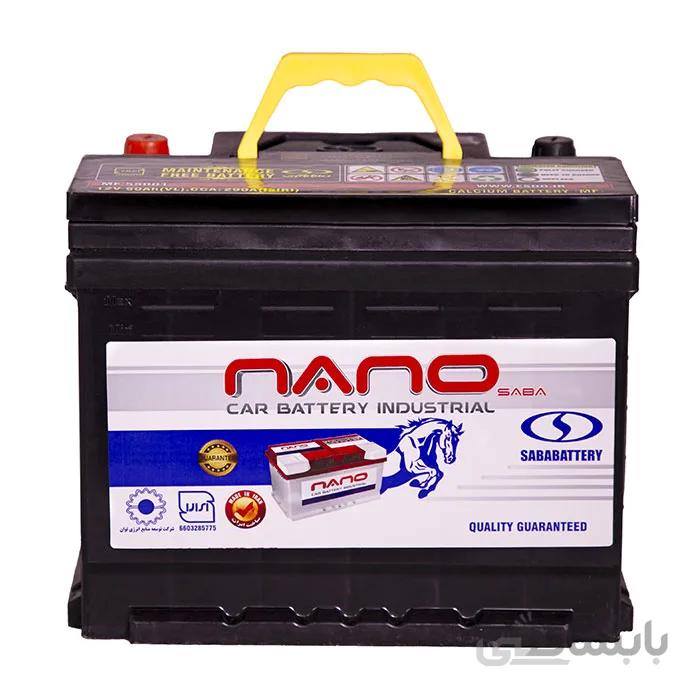 باتری 50 آمپر L2 نانو صبا ا nanosaba-battery-50ahL2
