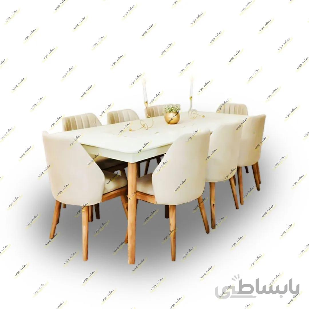 میز ناهار خوری مدل ارکیده