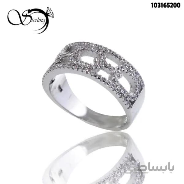 انگشتر نقره زنانه کد:۱۸۶۴