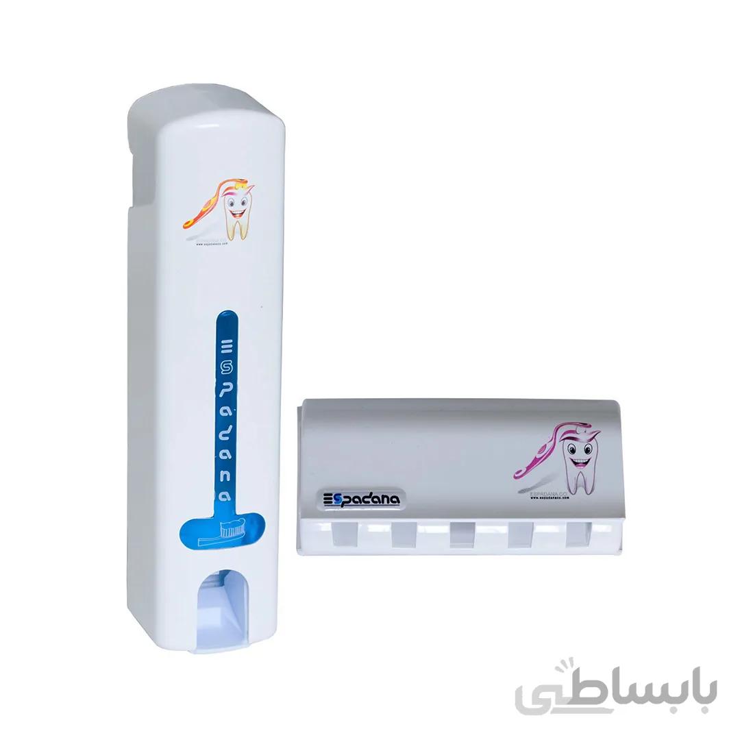دستگاه خمیر دندان و جامسواکی اسپادانا سفید