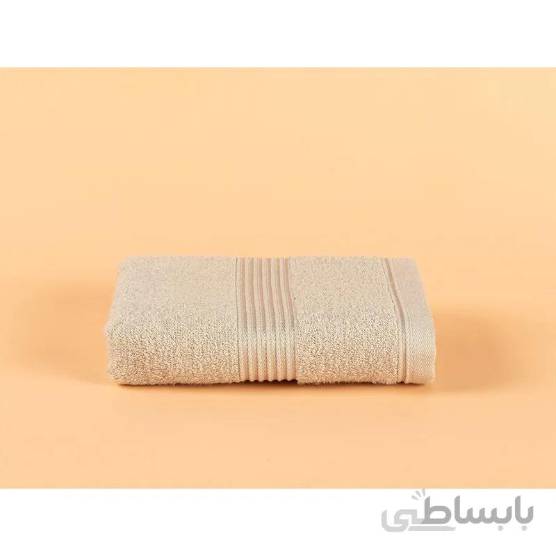 حوله دست و صورت مدل Clarette Soft Gri مادام کوکو