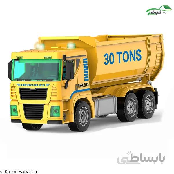 لگو72قطعه کامیون کمپرسی ساختمانی مدل LQE91176
