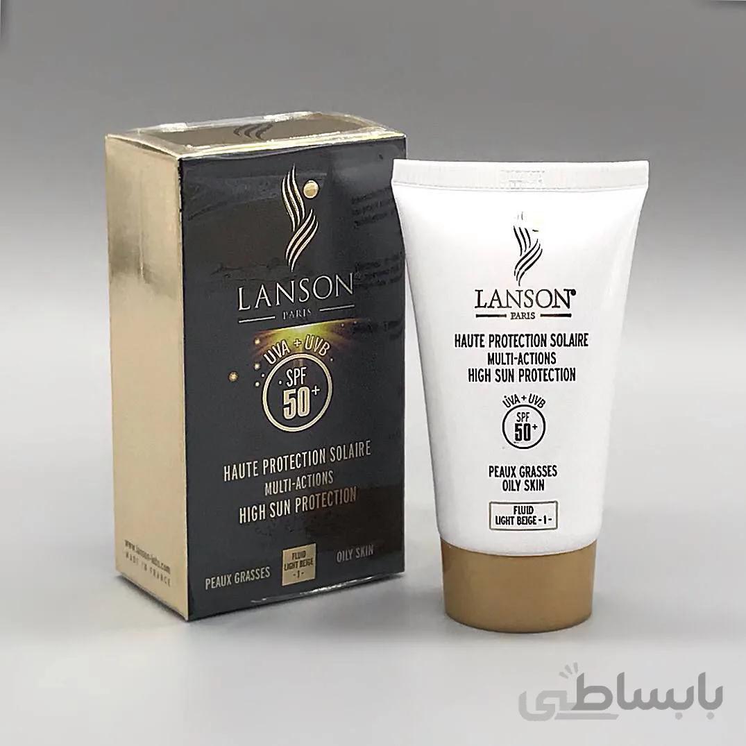ضد افتاب رنگی لانسون اصلی مدل SPF50