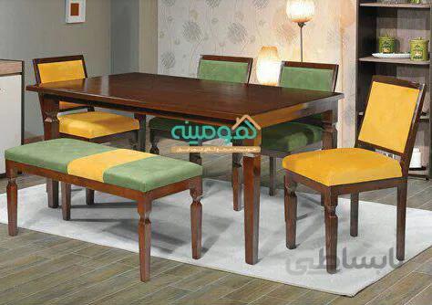 میز ناهار خوری 4 نفره مدل کلاسیک