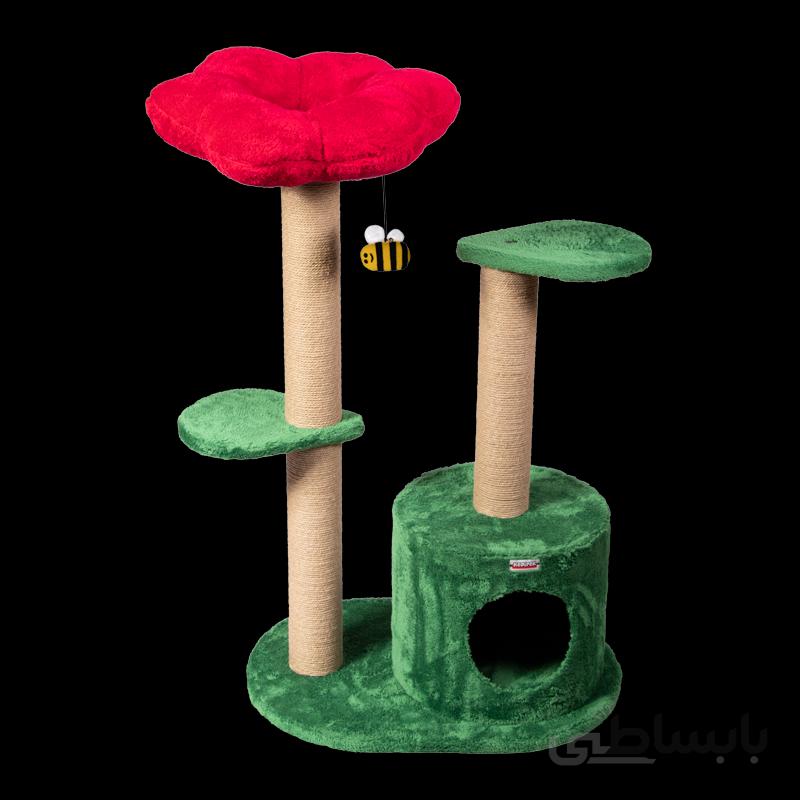 اسکرچر، لانه و جای خواب گربه برند کدیپک مدل میخک ا Kedipek Scratcher Mikhak Model