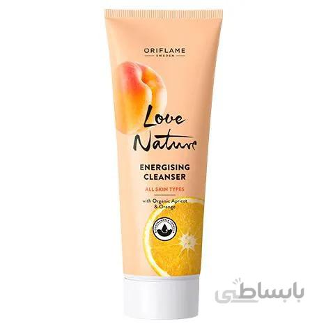پاک کننده صورت زردآلو و پرتقال لاونیچر