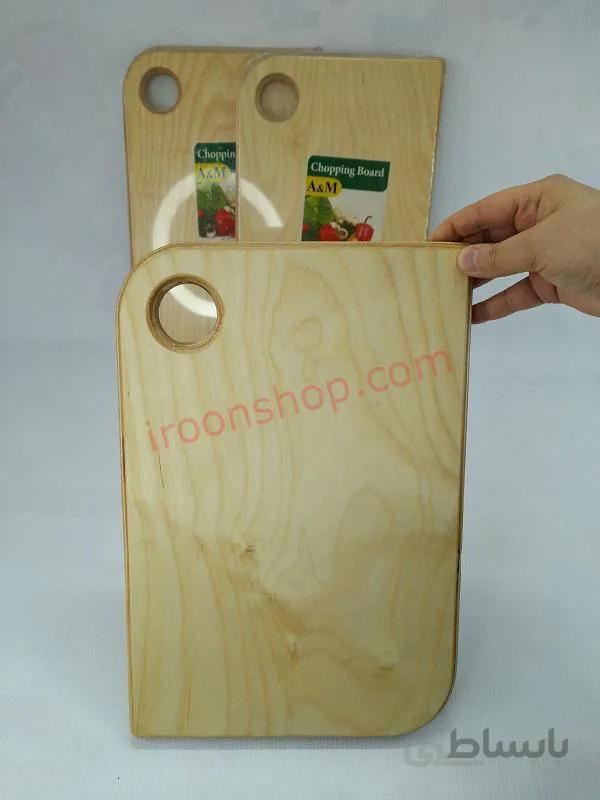 تخته گوشت چوبی مستطیلی A&M مدل SM15