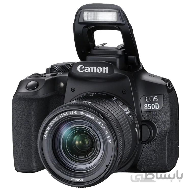 دوربین دیجیتال کانن مدل EOS 850D به همراه لنز 55-18 میلی متر IS STM ا Canon EOS 850D Digital Camera With 18-55mm IS STM Lens