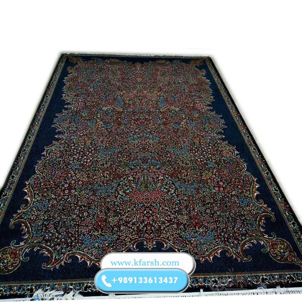 فرش ۵۰۰ شانه طرح کرمان (سپیدار)