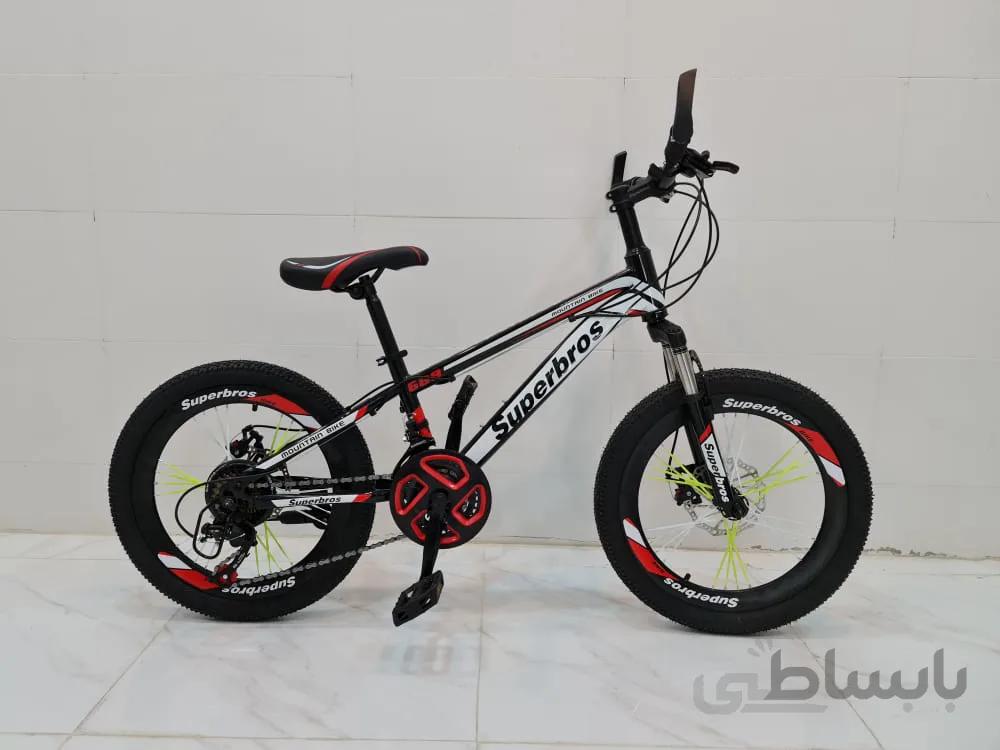 دوچرخه مدل سوپر بروس Super Bros سایز 20 بدنه استیل