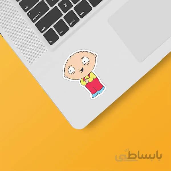 استیکر لپ تاپ طرح Family Guy 01