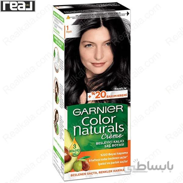 کیت رنگ مو گارنیر (گارنیه) شماره 1 Garnier Color Naturals