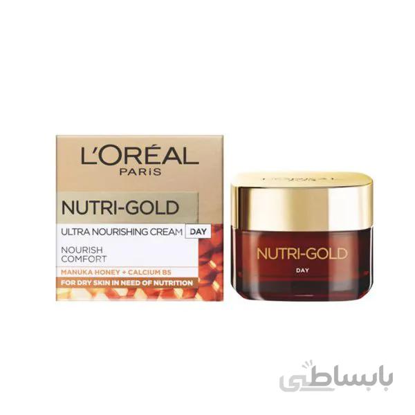 کرم روز لورآل مدل Nutri Gold