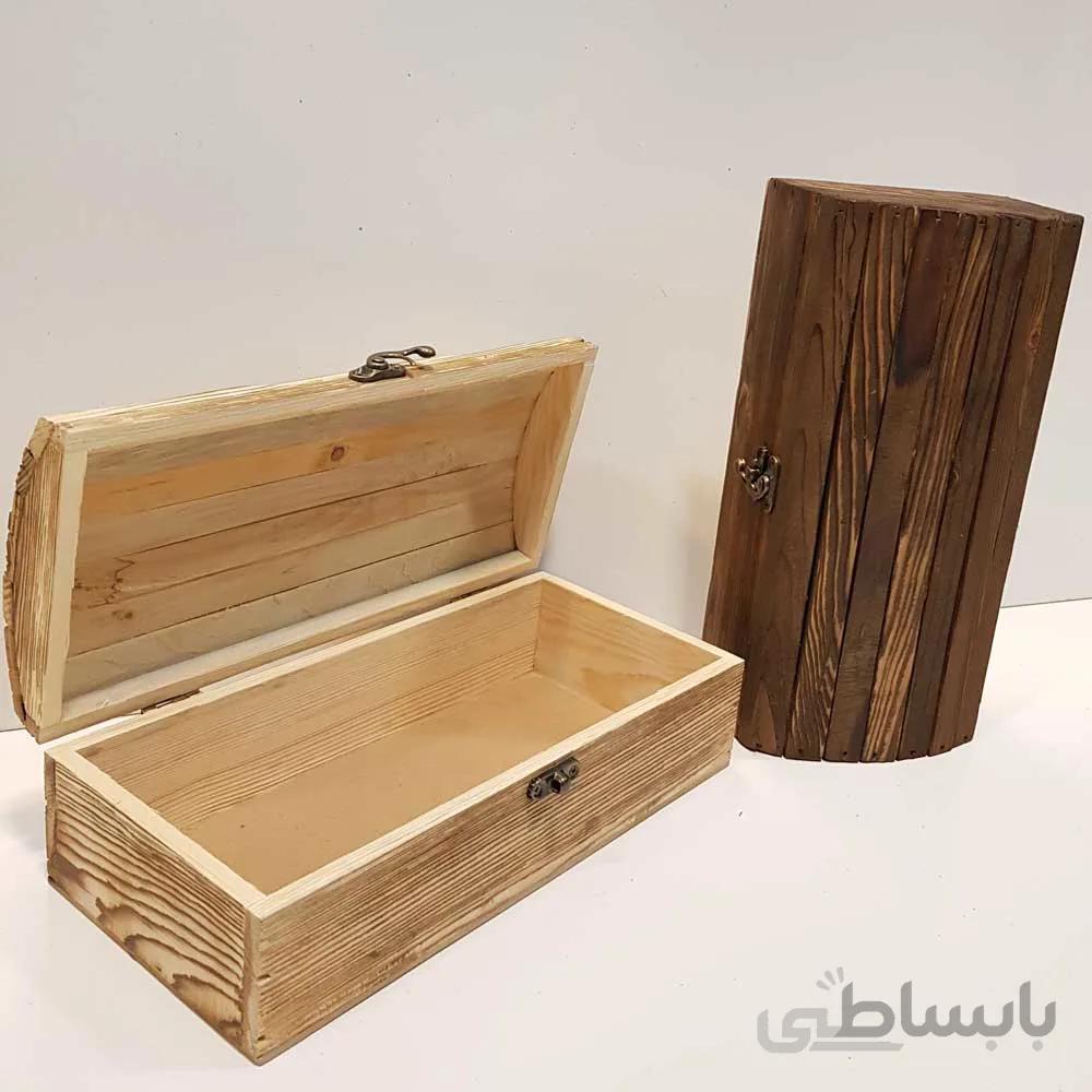 صندوقچه چوبی جاقاشقی