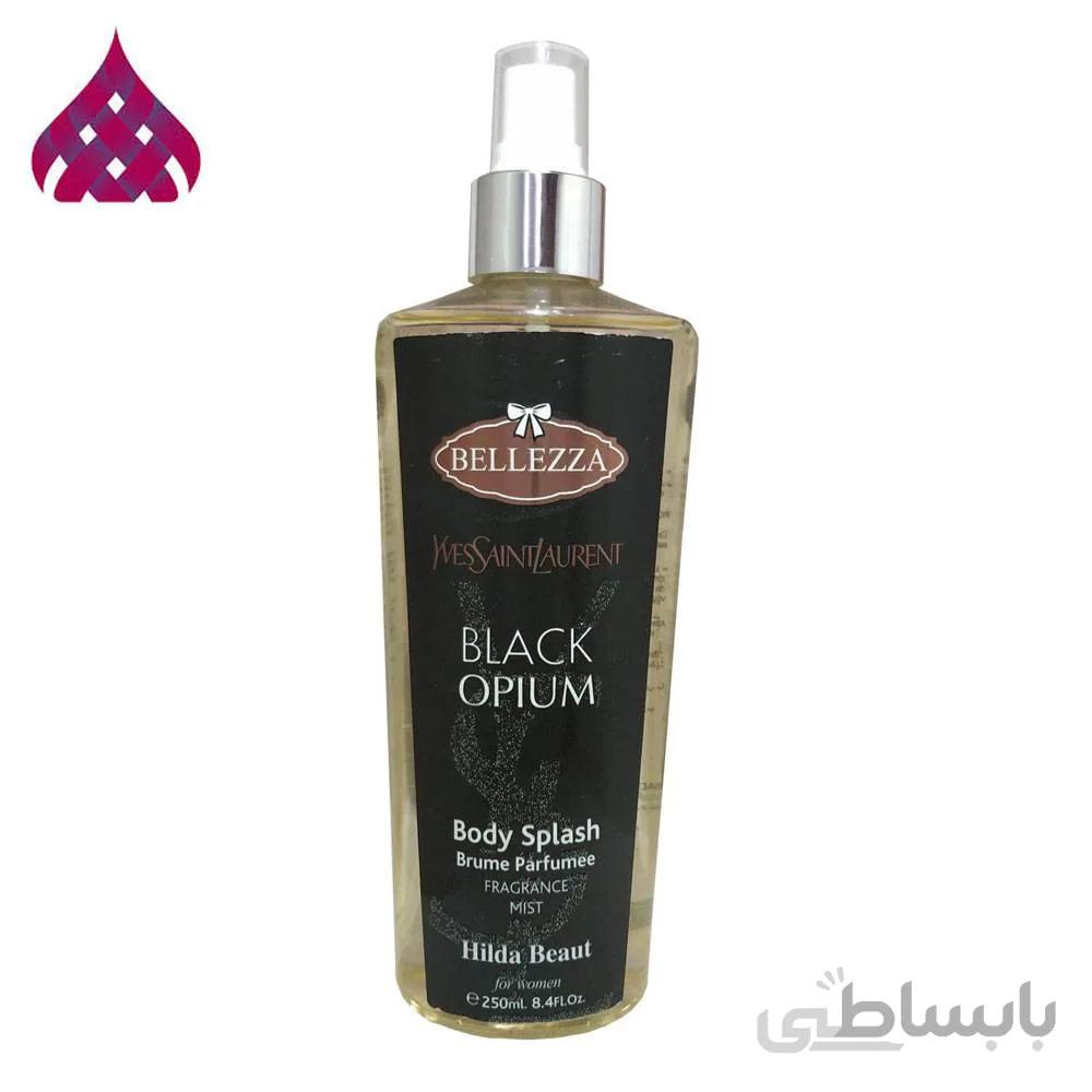 بادی اسپلش هیلدا بیوت مدل BLACK OPIUM Y.S.L حجم 250 میلی لیتر