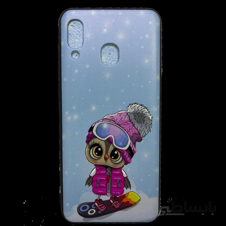 قاب طرح دار سامسونگ A30 طرح جغد/SAMSUNG A30