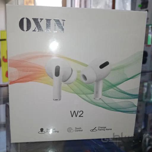 هنذفری بلوتوثی دو گوش طرح ایرپاد OXIN W2