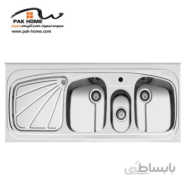 سینک ظرفشویی روکار کد ۵۷ اخوان